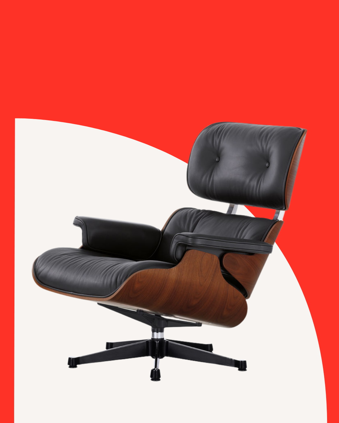 🔴 Vitra Lounge Chair & Ottoman: historia, diseño y confort atemporal