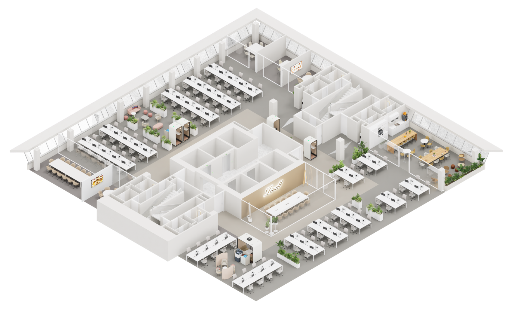 Workplace Strategy — análisis de ocupación y programa de necesidades